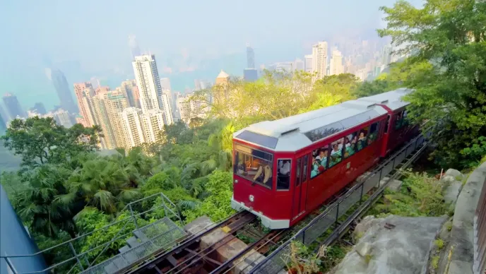 The Peak And Peak Tram Ride