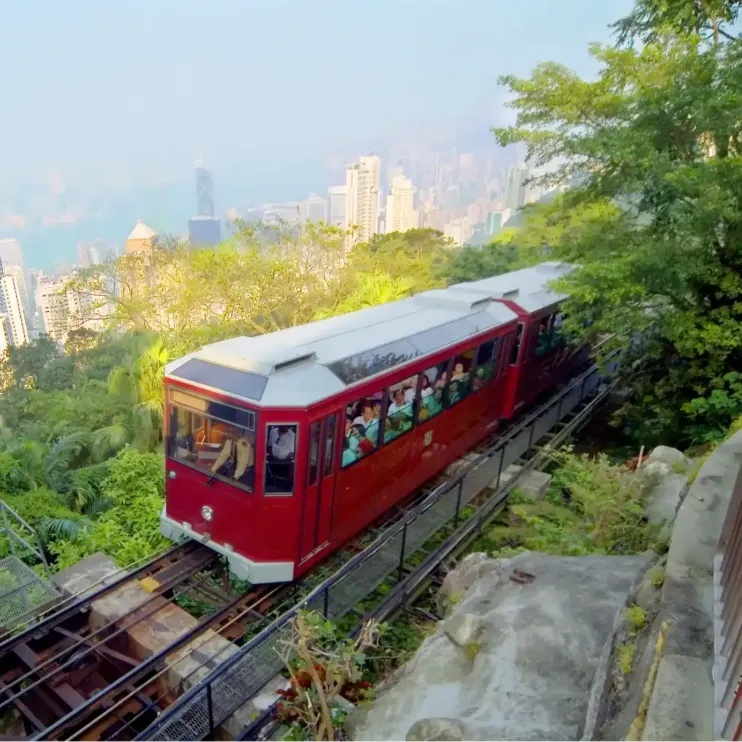 The Peak And Peak Tram Ride