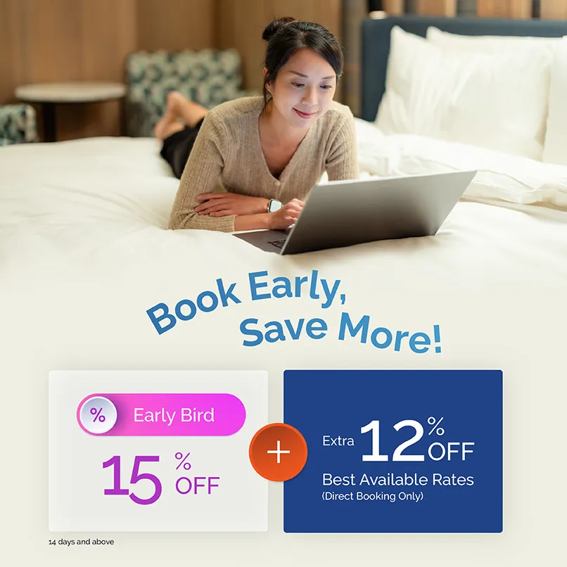 Image for the Offer Book Early, Save More!