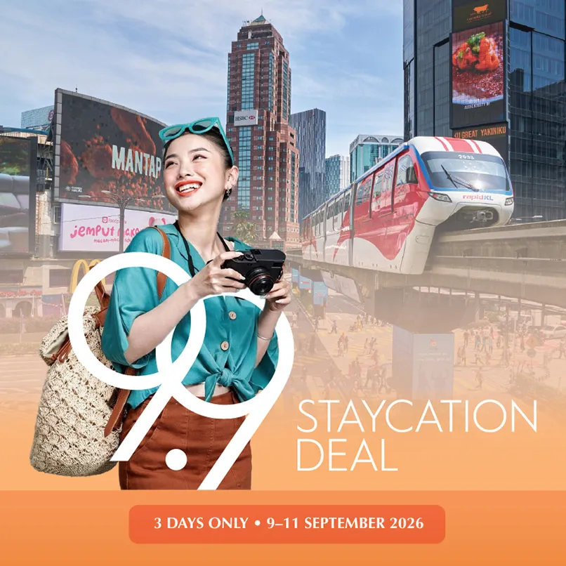 Image for the Offer 9.9 Staycation Deal