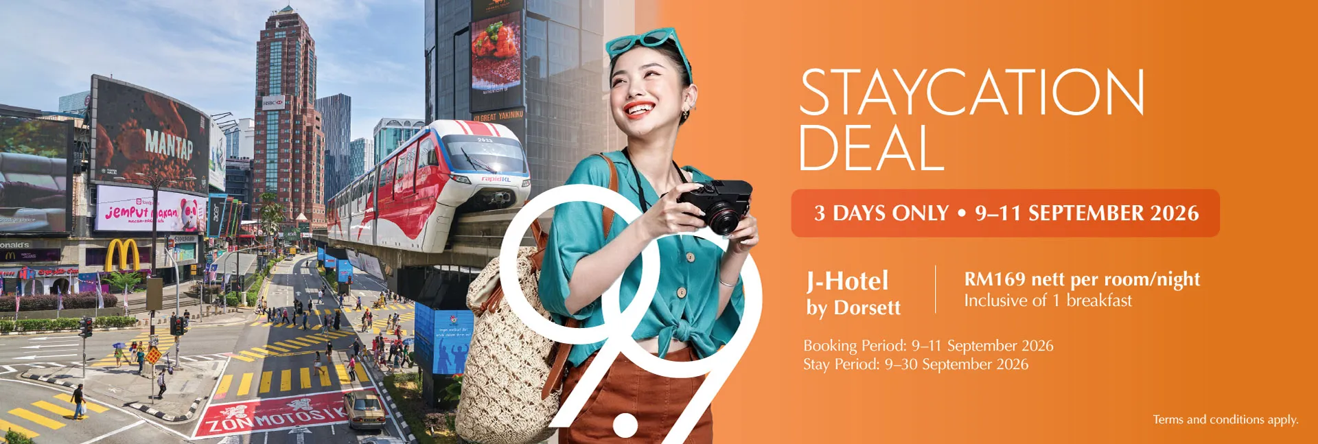 9.9 Staycation Deal