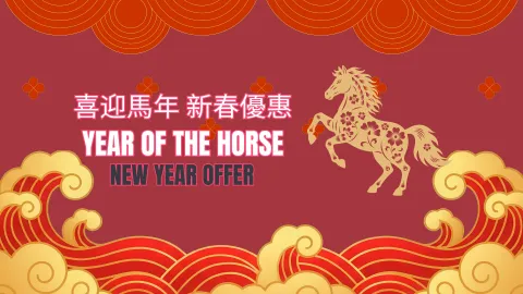 Year of Horse - New Year Offer