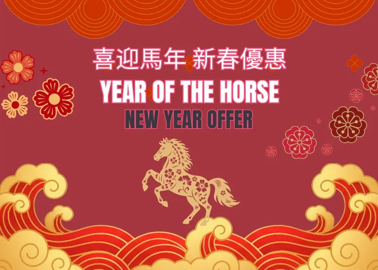 Year of Horse - New Year Offer